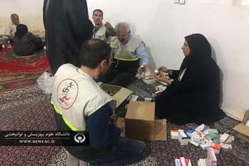 اعزام تیم درمانی بسیج جامعه پزشکی دانشگاه به مناطق سیل زده استان لرستان